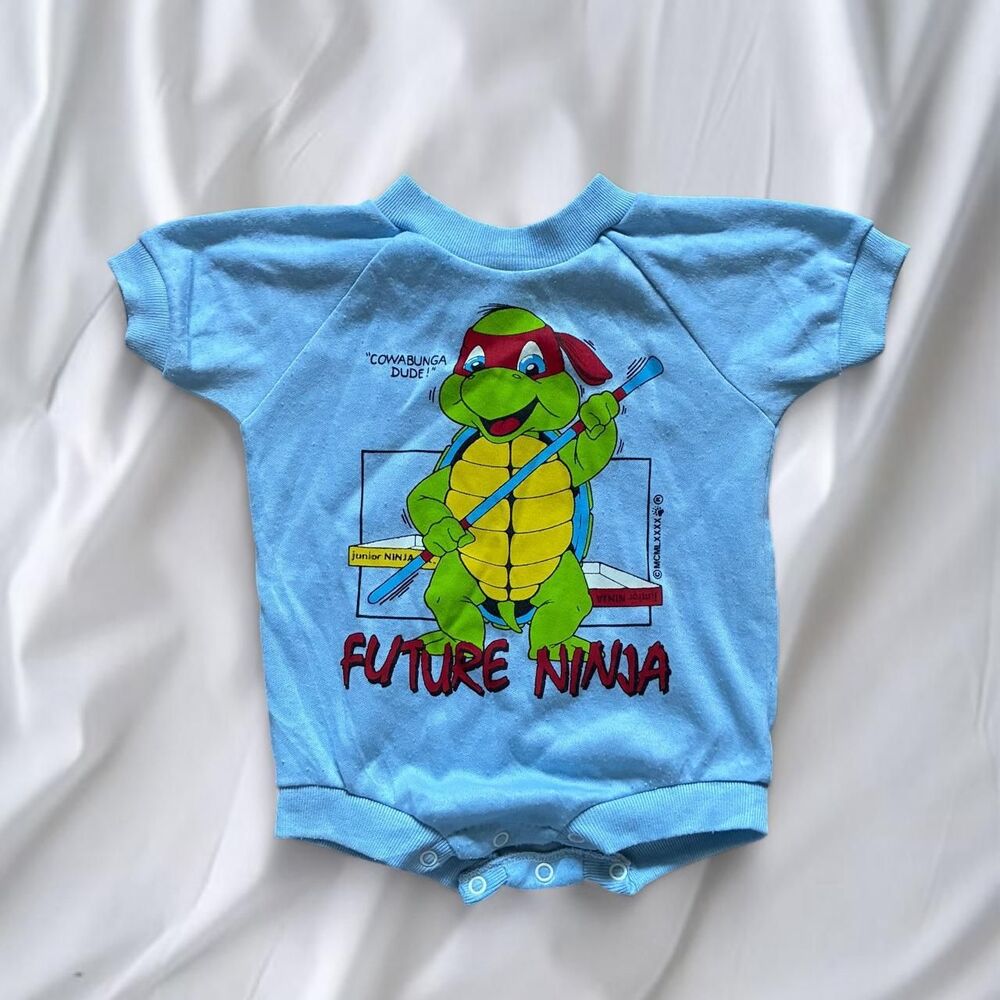 Vintage Teenage Mutant Ninja Turtles Onesie
